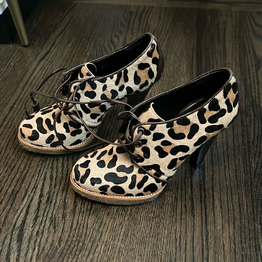 Coach Tullah Mohair Heels